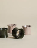 Ceramic napkin rings set of 4 (British brand)