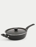 28cm all-in-one saucepan with steamer basket - British product