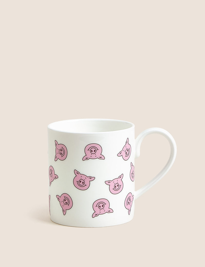 Percy Pig mug 390ml, imported from the UK