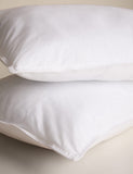 2 Pack Ultimate Comfort Pure Cotton Medium Pillows