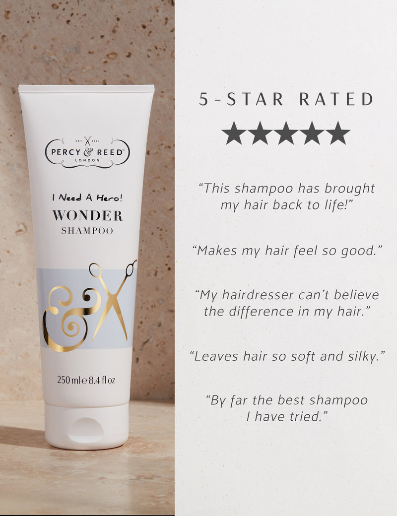 Percy & Reed Wonder Shampoo 250ml, UK version