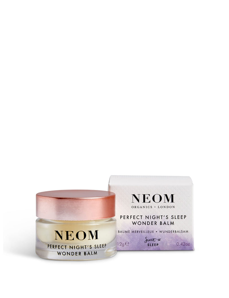 NEOM night-time soothing balm with lavender and chamomile 12g, imported from the UK