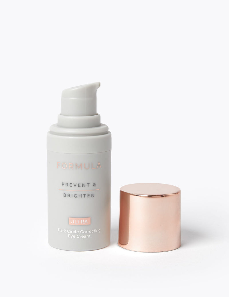 Prevent & Brighten dark circle correcting eye cream 15ml, imported from the UK