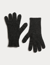 Autograph Pure Cashmere Knitted Gloves