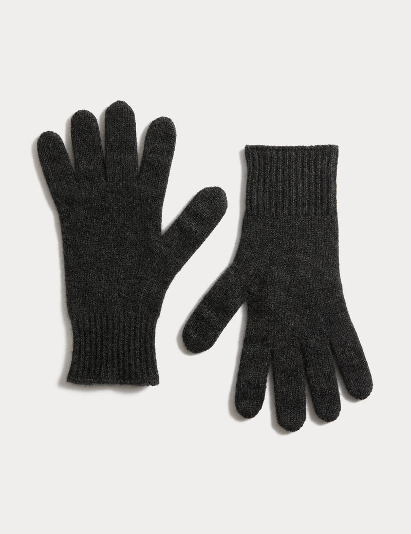 Autograph pure cashmere knitted gloves, imported from the UK
