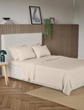 Pure cotton 300 thread count flat sheet, imported from the UK