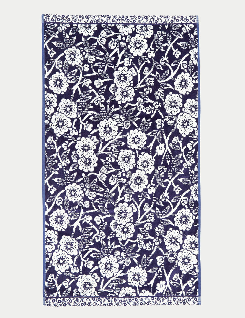 Burleigh X Bedeck Of Belfast Calico Floral Towel, imported from the UK