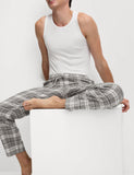 M&S checked loungewear bottoms, imported from the UK