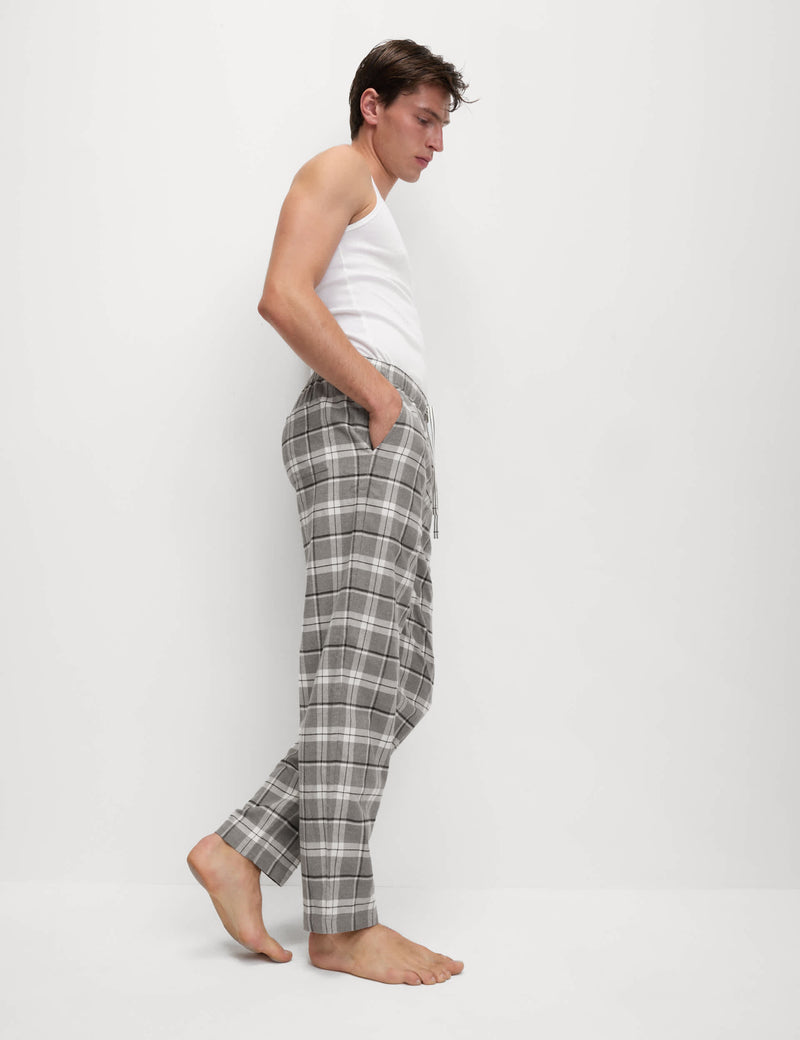 M&S checked loungewear bottoms, imported from the UK