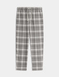 M&S checked loungewear bottoms, imported from the UK