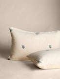 Pure cotton embroidered flower bedding set, imported from the UK