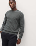 M&S Pure Cotton Garment Dye Sweatshirt, imported from the UK