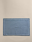 Pure Cotton Geometric Bath Mat