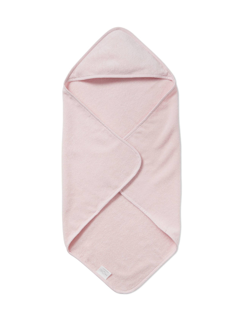 Pure cotton hooded baby towel 750mm x 750mm, imported from the UK