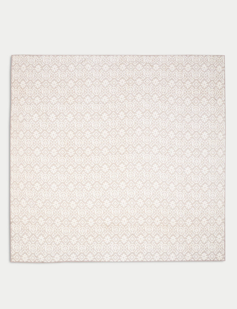 M&S x Fired Earth Ikat Geometric Bedspread, imported from the UK
