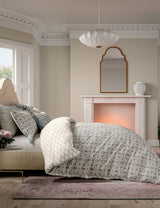 V&A Pure Cotton Indian Lattice Bedding Set