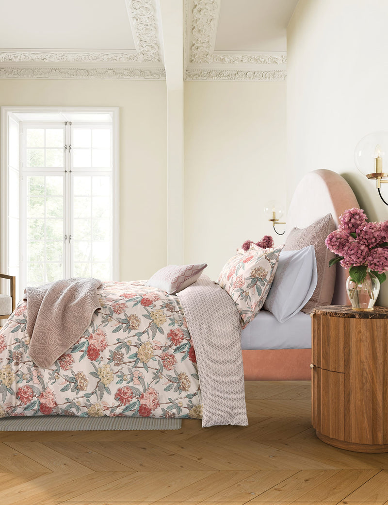 Bedeck of Belfast pure cotton Marielle square pillowcase, imported from the UK