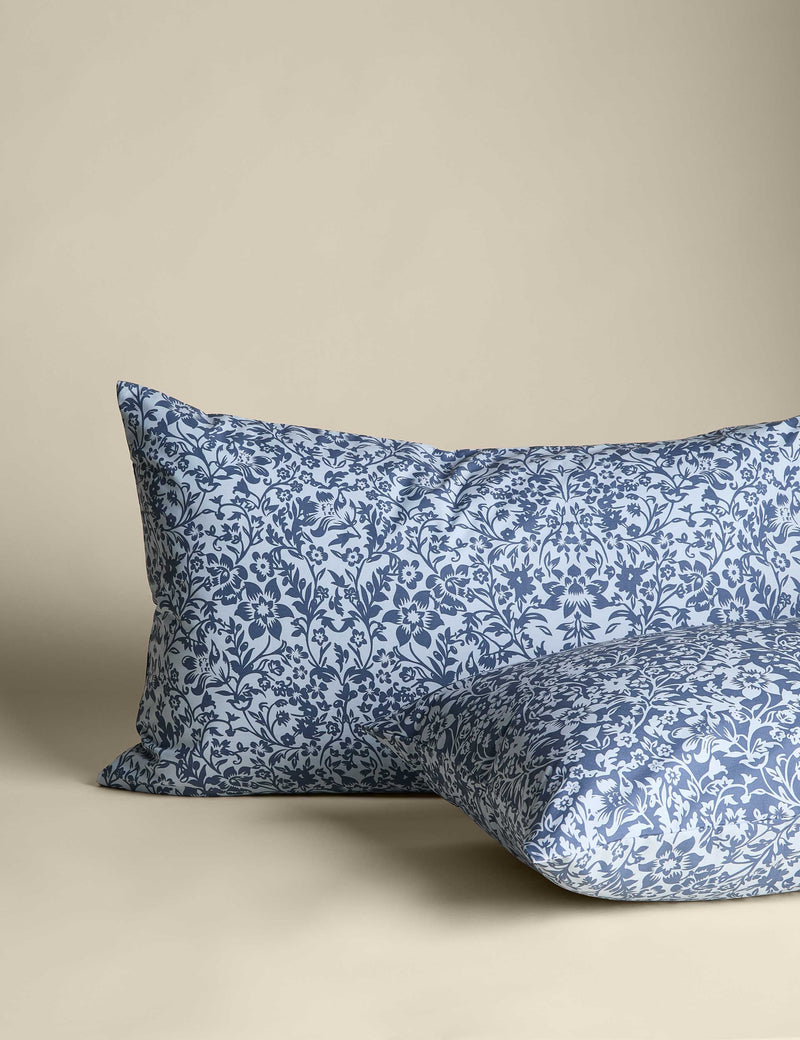 Mirrored floral bedding set, imported from the UK
