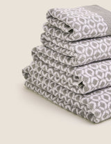 Pure Cotton Repeat Links Bath Towel