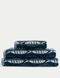 Pure Cotton Sardines Bath Towel, imported from the UK