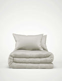 Pure cotton sateen 400 thread count bedding set, imported from the UK
