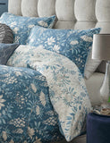 Laura Ashley pure cotton sateen parterre bedding set, imported from the UK
