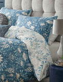 Laura Ashley pure cotton sateen parterre bedding set, imported from the UK