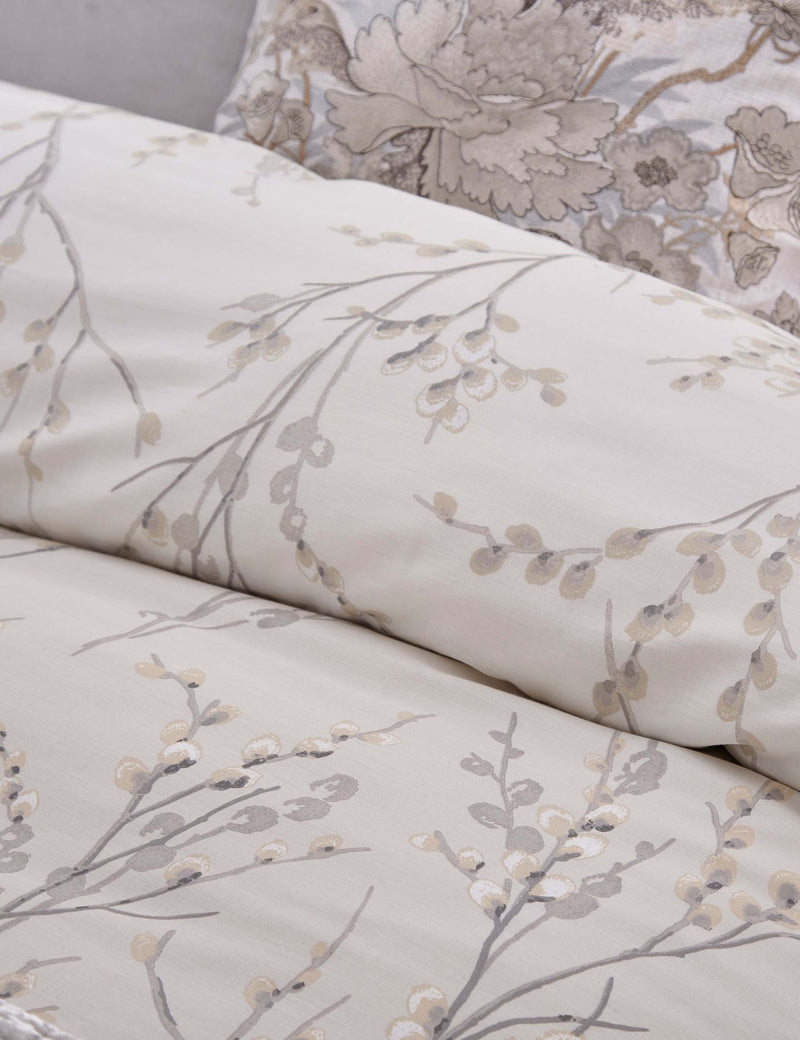 Laura Ashley pure cotton sateen pussy willow bedding set, imported from the UK