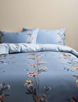 Pure Cotton Sateen Solene Painted Blooms Bedding Set