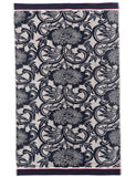 Bedeck of Belfast Pure Cotton Stafford Towel with floral pattern, imported from the UK