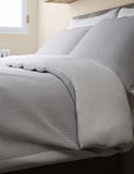 Cotton striped seersucker bedding set, imported from the UK