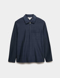 M&S pure cotton textured half zip sweatshirt, imported from the UK