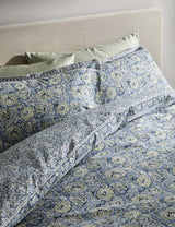 Pure Cotton Woodblock Floral Bedding Set