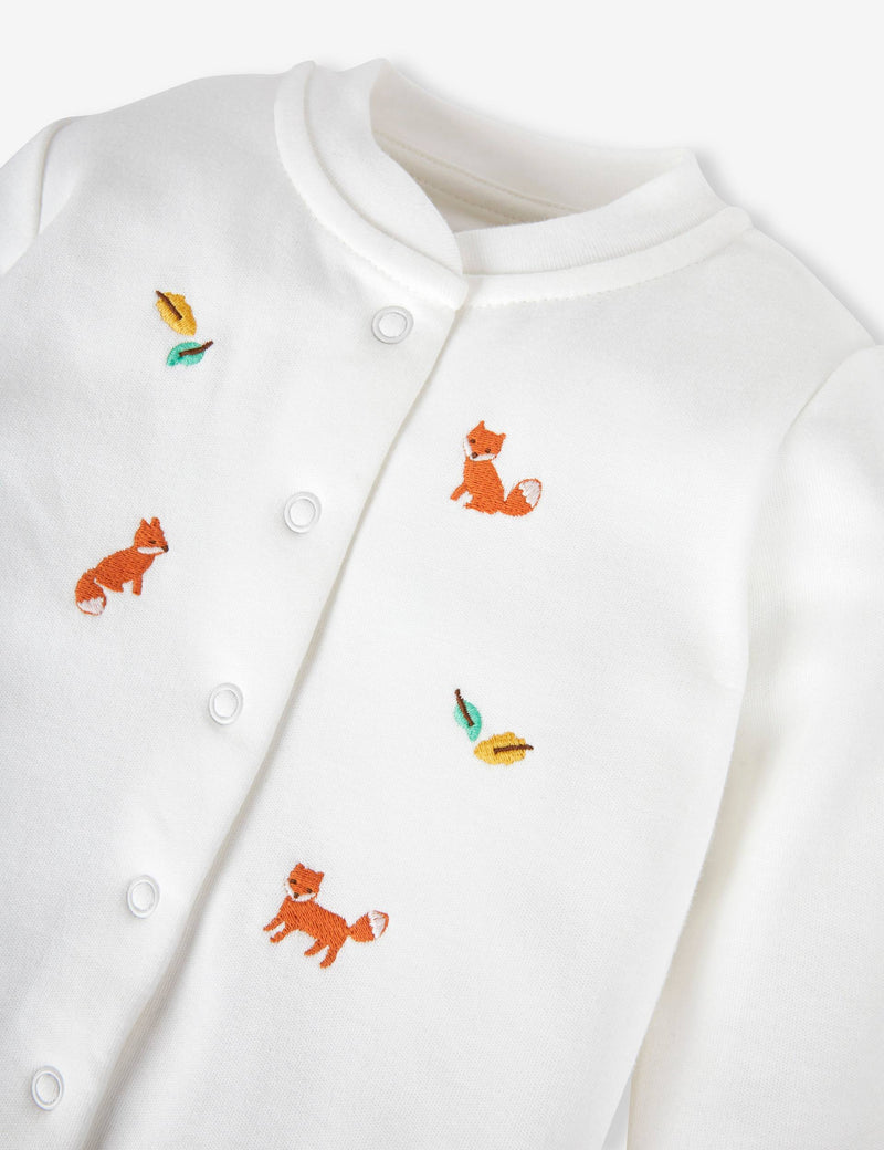 JoJo Maman Bébé baby sleepsuit Woodland 0-9 months, imported from the UK
