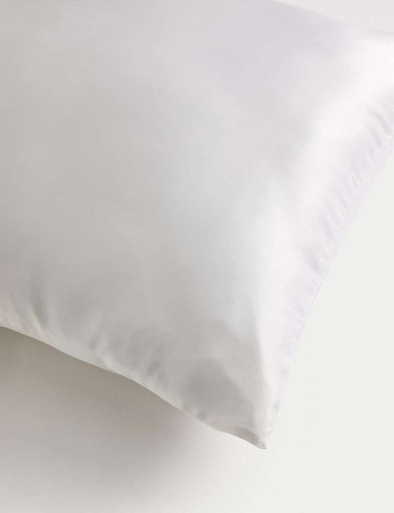 Pure mulberry silk pillowcase 76 x 48 cm, imported from the UK