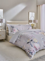 Lipsy Poppy Grey 200 Thread Count Duvet Cover and Pillowcase Set