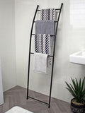 Showerdrape black apex towel ladder stand (British brand)