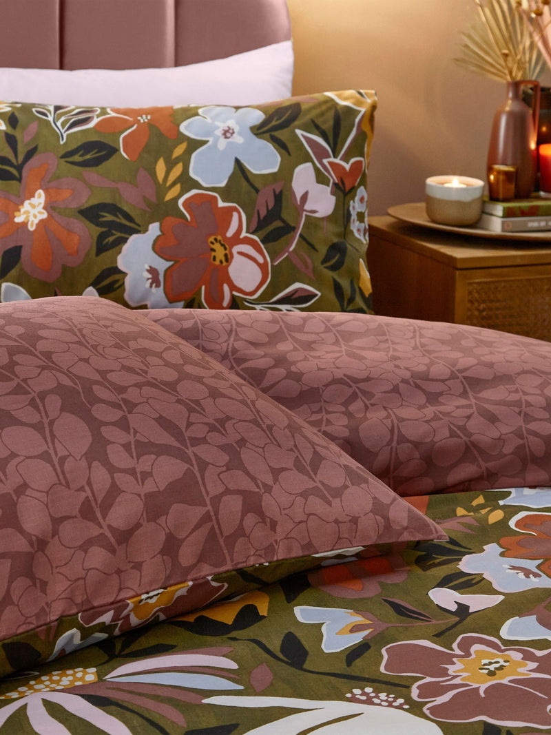 Furn Green Asterea duvet cover set - British product