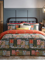 Furn Green Christmas Spirit Reversible Duvet Cover and Pillow Set