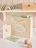 New Baby Cloud Gift Bag and Card Set, imported from the UK