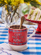Emma Bridgewater Cream God Save The King 1/2 Pint Earthenware Mug