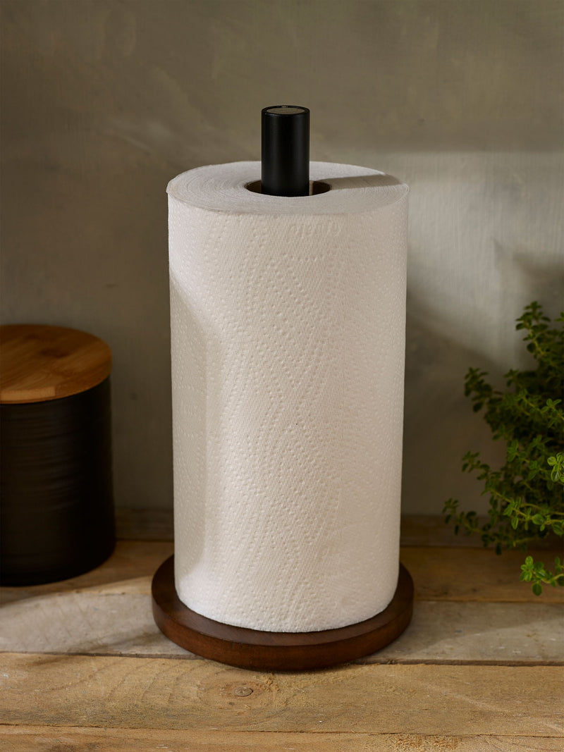 Black Bronx Kitchen Roll Holder