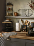 Black Bronx Kitchen Roll Holder