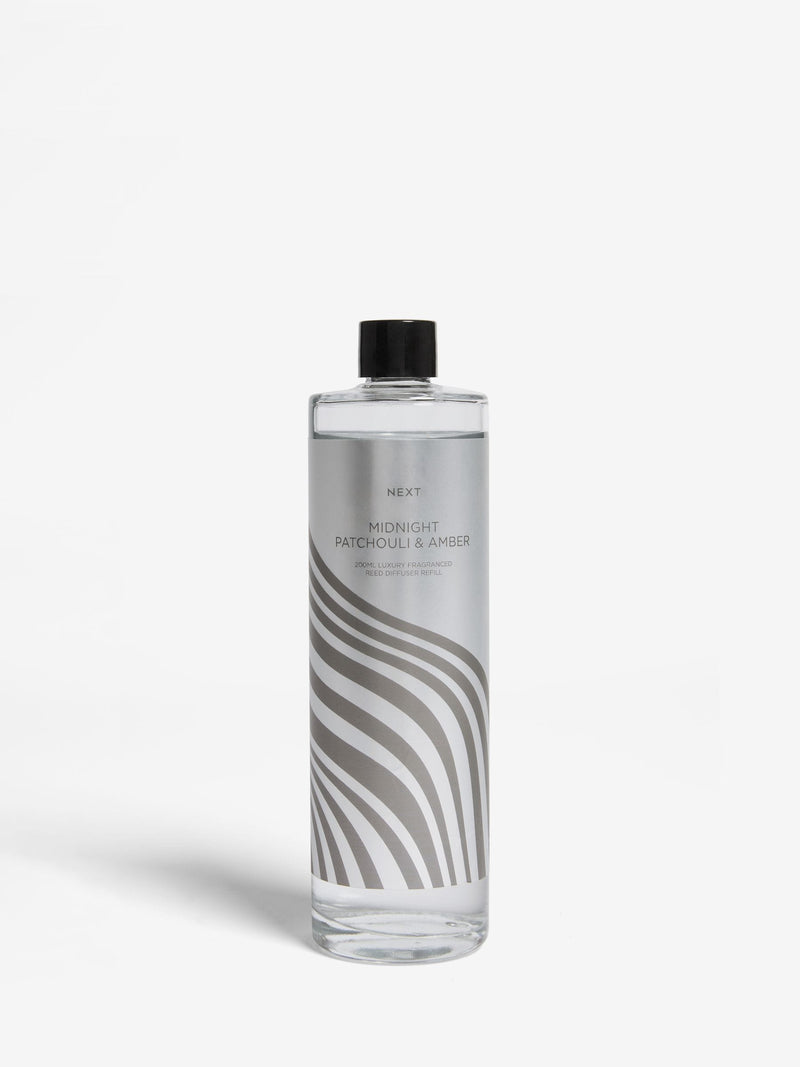 Astrid Midnight Patchouli and Amber reed diffuser refill 200ml - British product