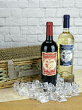 LeBonVin Amoruccio wine hamper with Sangiovese-Primitivo and Vermentino 2x 750ml, UK version