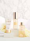 Cashmere bath and body travel set with shower gel, body mist, and lotion - British product