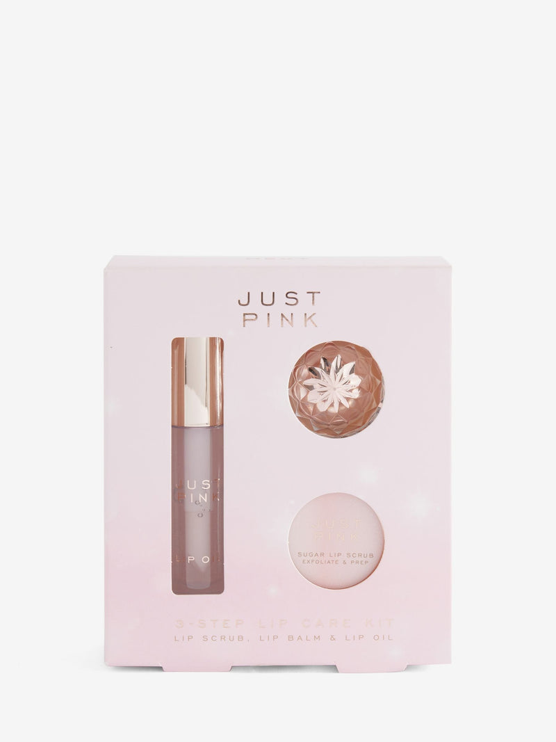Just Pink 3-Step Lip Care Kit