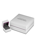 Beaverbrooks black platinum zirconium diamond men's wedding ring 6mm - British product
