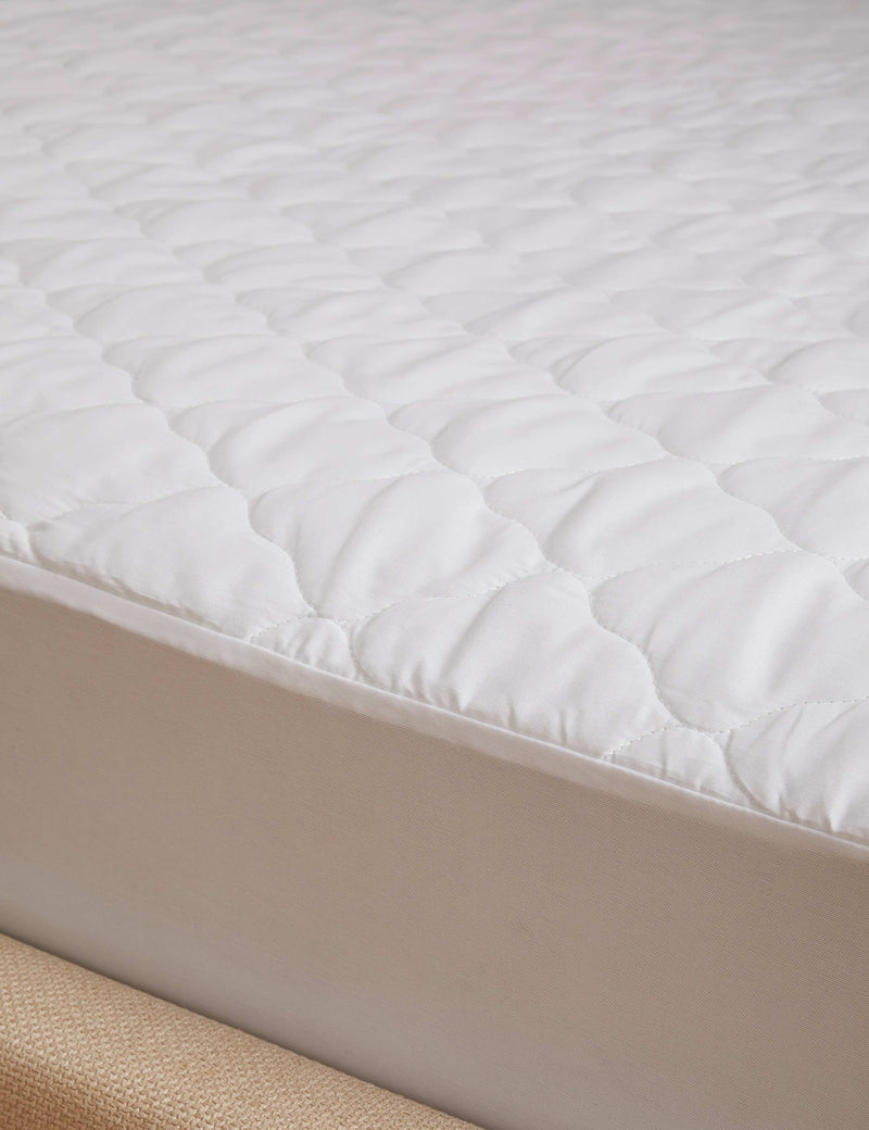 Sleep Solutions quilted waterproof mattress protector, imported from the UK