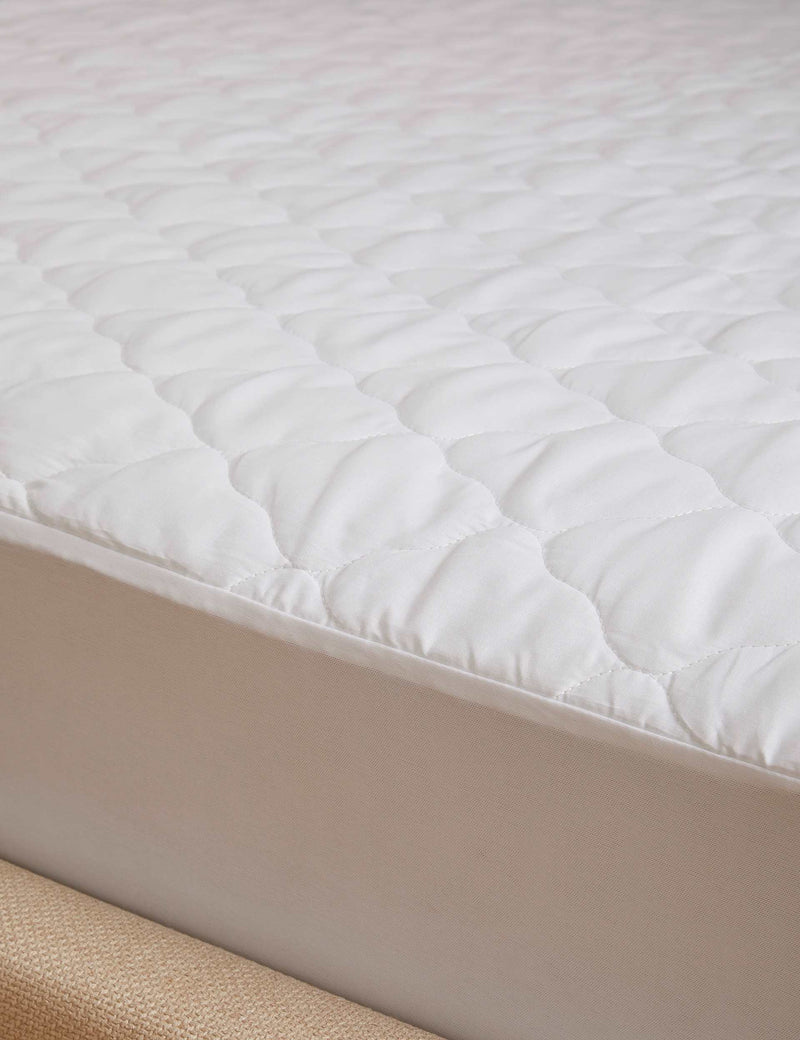 Sleep Solutions quilted waterproof mattress protector, imported from the UK